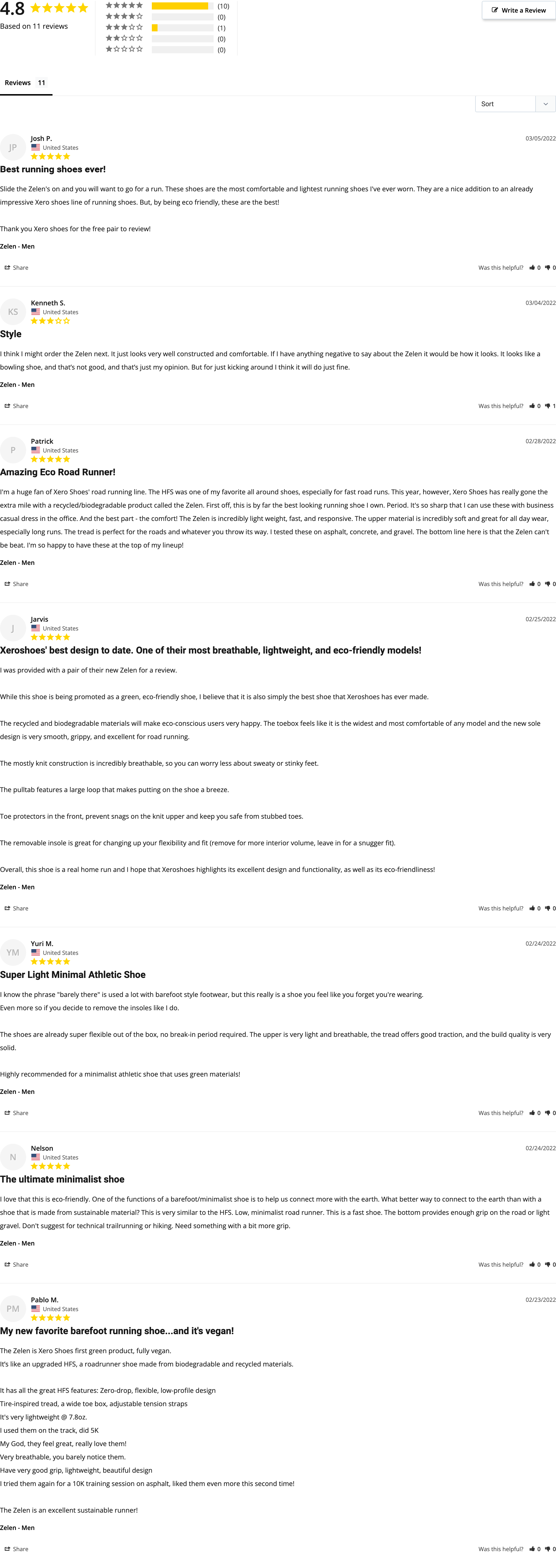 Stamped reviews